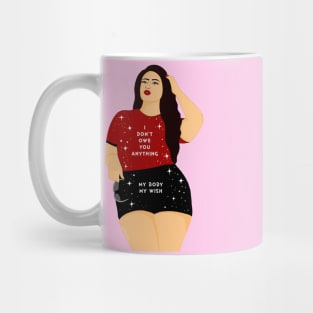 My body my wish Mug